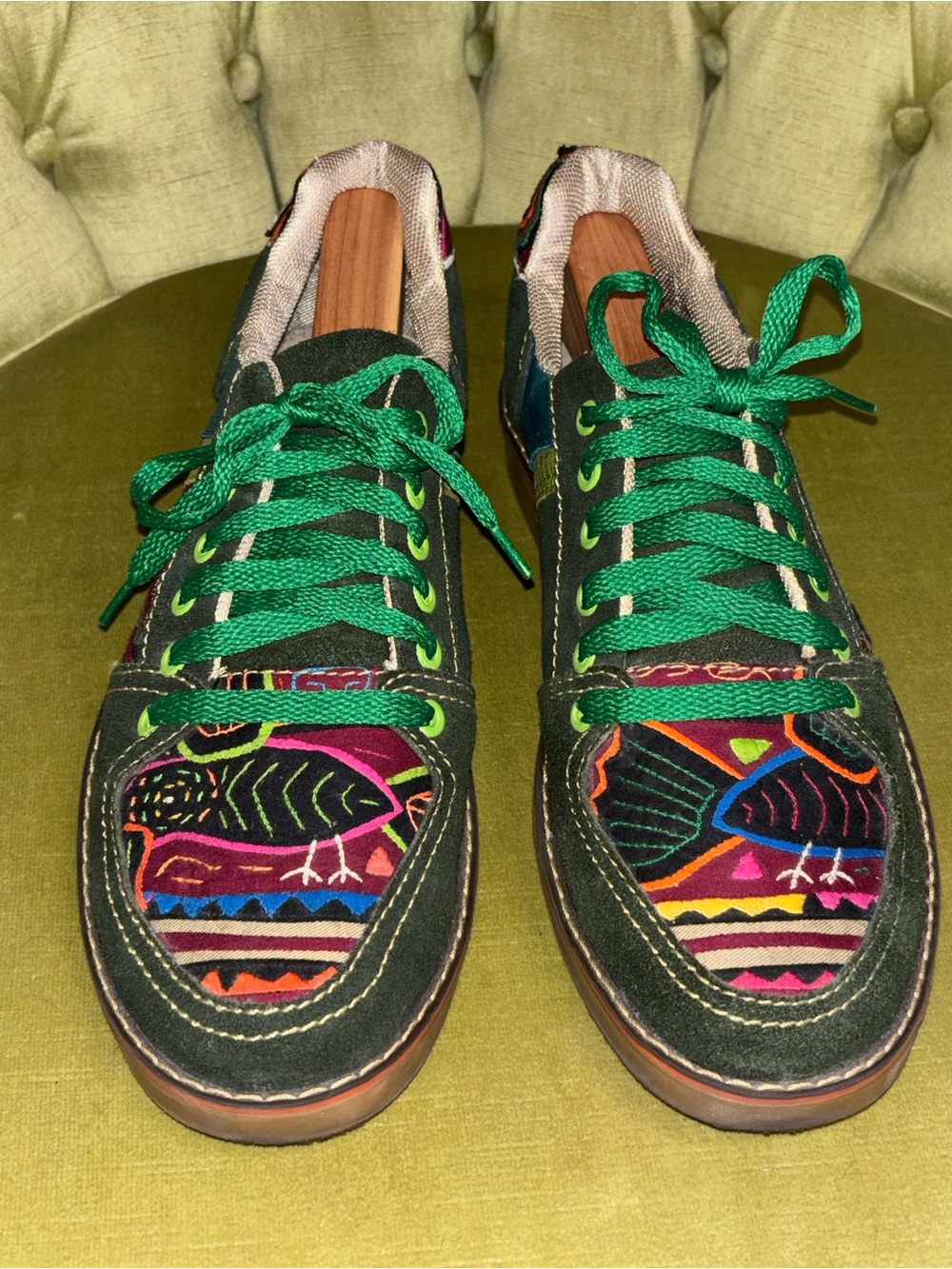 Rare Unisex Catwalk Design Italy Handmade Sneaker Size 10 Men 11 Women